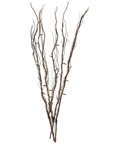 Northlight 39in Led Lighted Natural Branch Bundle Christmas Džcor In Brown