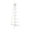 Northlight 3ft Led Lighted Spiral Cone Tree Warm White Lights Christmas Yard Art In White