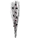 Northlight 4' Glittered Halloween Branch With Bats, Led Lights In Black