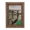 Northlight 4" X 6" Classical Brown Rectangular Tabletop Frame In Brown