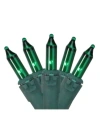 Northlight 4' X 6' Green Mini Incandescent Christmas Net Lights In Green