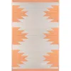 Northlight 4x6ft Aztec Print Rectangular Outdoor Area Rug In Multi