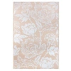 Northlight 4' X 6' Pink Beige And White Floral Rectangular Outdoor Area Rug In Neutral