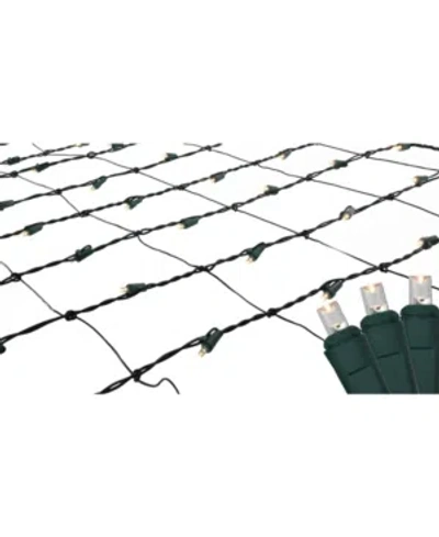 Northlight 4' X 6' Warm White Led Wide Angle Christmas Net Lights In Clear