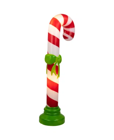 Northlight 42" Blow Mold Candy Cane Outdoor Christmas Decoration In Red