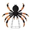 Northlight 4.5" Led Lighted Spider Halloween Yard Art In Black
