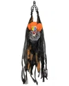 Northlight 46in Animated Clown With Led Eyes Hanging Halloween Decoration In Black