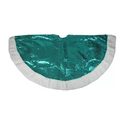 NORTHLIGHT 47" PAILLETTE SEQUINS INDOOR TREE SKIRT