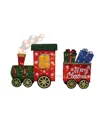 Northlight 48" Led Lighted Train With Presents Outdoor Yard Decoration In Red