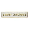 Northlight 48" Metallic Gold Merry Christmas Metal Wall Sign In Gold
