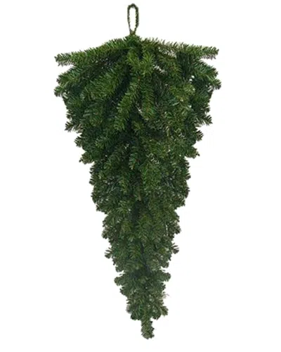 Northlight 48in Deluxe Windsor Pine Artificial Christmas Teardrop Swag - Unlit In Green