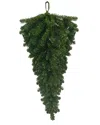 Northlight 48in Deluxe Windsor Pine Artificial Christmas Teardrop Swag - Unlit In Green