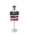 Northlight North Pole Light Up Christmas Yard Art In Red
