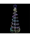 Northlight 4ft Led Color Changing Multiple Function Outdoor Display In White