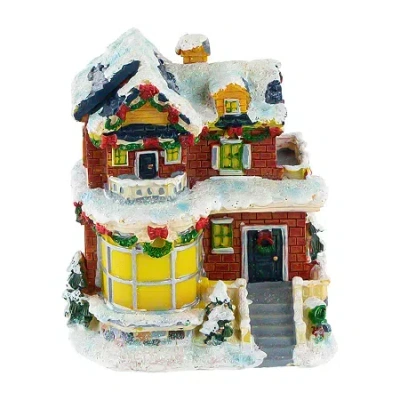 Northlight 4in Snowy House Decoration Christmas Village In Multi