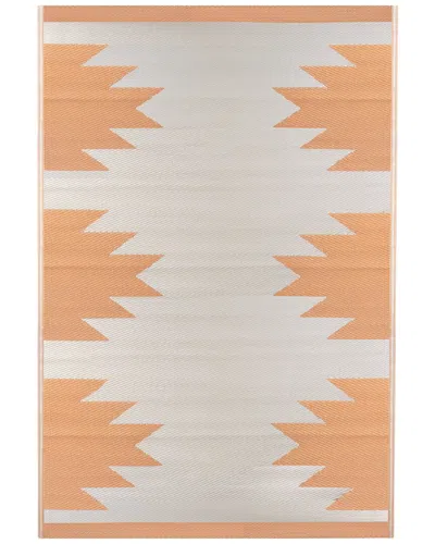 Northlight 4x6ft Aztec Print Rectangular Outdoor Area Rug