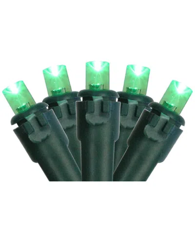 Northlight 4x6ft Green Led Wide Angle Christmas Net Lights