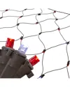 Northlight 4x6ft Red & White Micro Led Net Style Christmas Lights In Red