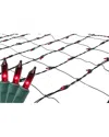 Northlight 4x6ft Red Mini Incandescent Net Style Christmas Lights In Red