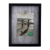 Northlight 5" X 7" Rectangular Frame Photo Clip In Black