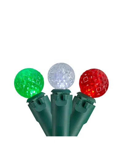 Northlight 50 Count Led G12 Berry Christmas Lights With Wire, 15.9' In Red