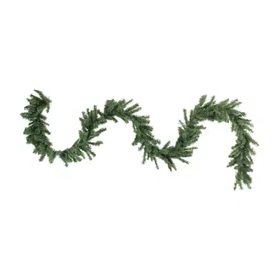 Northlight 50' X 10'' Commercial Length Canadian Pine Artificial Christmas Garland Unlit In Green