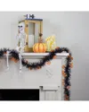 Northlight 50ft Jack O Lanterns Halloween Garland In Black