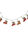 Northlight Vintage Truck With Tree Christmas Indoor Garland In Red