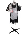 NORTHLIGHT NORTHLIGHT 57IN ANIMATED LED LIGHTED HEAD-IN-HAND SKELETON DECORATION