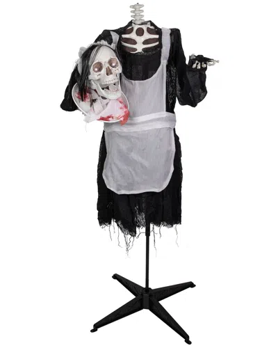 NORTHLIGHT NORTHLIGHT 57IN ANIMATED LED LIGHTED HEAD-IN-HAND SKELETON DECORATION