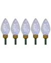 Northlight Lighted Led Christmas Pathway Marker With Lawn Stakes In Clear