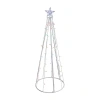 Northlight 5ft Led Cone Tree Christmas Yard Art In White