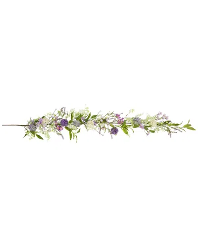 Northlight 5ft Wildflower & Berry Garland In Green