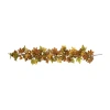 Northlight 5ft X 8in Maple Leaf And Berry Unlit Thanksgiving Indoor Garland In Multi