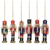 Northlight 6-count Red And Blue Classic Nutcracker Christmas Ornaments In Multi