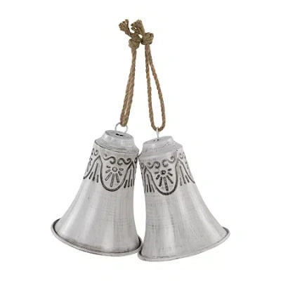 Northlight 6" Embossed Bells Ornaments Christmas Ornament In Multi