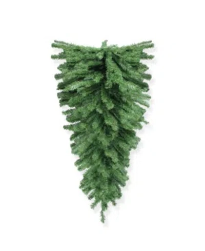Northlight 60" Canadian Pine Christmas Teardrop Swag In Green