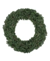 Northlight Pre-lit Canadian Pine Commercial Size Christmas Wreath In Green
