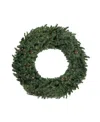 Northlight 60" Pre-lit Commercial Canadian Pine Artificial Christmas Wreath In Green