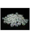Northlight 60ct Clear Iridescent Shatterproof Shiny Christmas Ball Ornaments