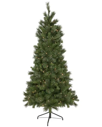 Northlight 6.5ft Pre-lit Medium Beaver Pine Artificial Christmas Tree