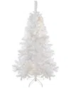 Northlight 6.5ft Pre-lit White Medium Iridescent Pine Artificial Tree