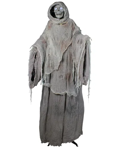 Northlight 65in Lighted & Animated Master Of Death Halloween Decoration In Gray