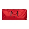 Northlight 65in Red And Black Tree Storage Bag In Red