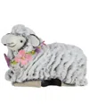 NORTHLIGHT NORTHLIGHT 6.75IN PLUSH KNEELING SHEEP SPRING FIGURE