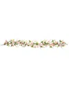 Northlight 6ft Easter Eggs & Flower Buds Artificial Garland In Pink