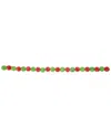 Northlight 6ft Glittered Candy Drop Christmas Garland