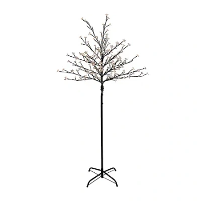 Northlight 6ft Led Cherry Blossom Lighted Artificial Tree In White