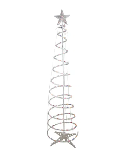 Northlight 6ft Pre-lit Spiral Christmas Tree Outdoor Display In White