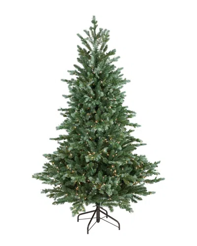 Northlight 6ft Real Touch Pre-lit Medium Blue Spruce Artificial Christmas Tree  - Clear Lights In Green